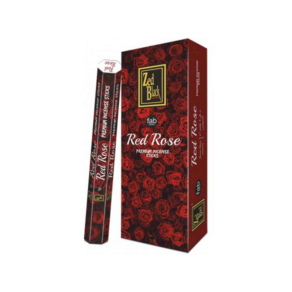 Zed Black Incense - red rose scent (20 pcs.)